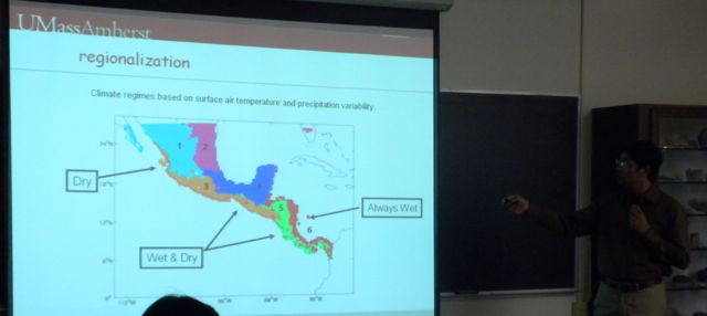 central america wet and dry regions